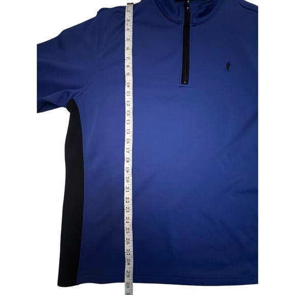 Payne Stewart Legacy XL Men’s 1/4 Zip Pullover – Blue Golf Sweater – Fleece - Picture 13 of 15